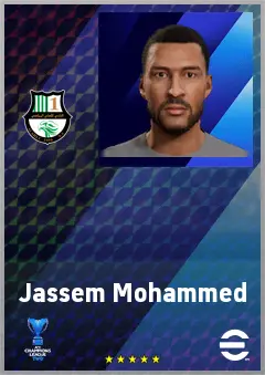 Jassem Mohammed eFootball 2026 player card, 66 OVR RB