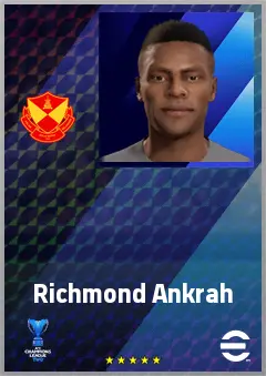 Richmond Ankrah eFootball 2026 player card, 70 OVR CB