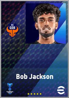 Bob Jackson eFootball 2026 player card, 61 OVR GK