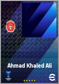 Ahmad Khaled Ali eFootball 2026 player card, 61 OVR CB