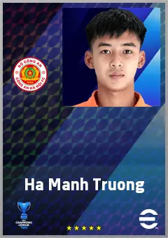 Ha Manh Truong eFootball 2026 player card, 63 OVR GK