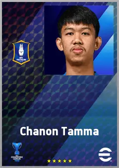 Chanon Tamma eFootball 2026 player card, 61 OVR LB