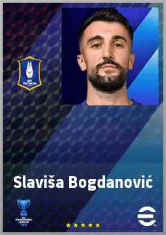 Slaviša Bogdanović eFootball 2026 player card, 67 OVR GK