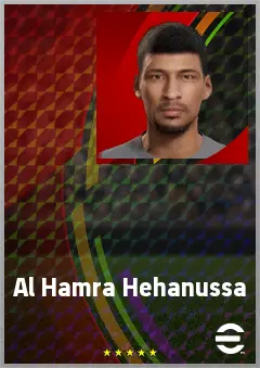 Al Hamra Hehanussa eFootball 2026 player card, 65 OVR CB