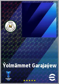Ýolmämmet Garajaýew eFootball 2026 player card, 61 OVR LB