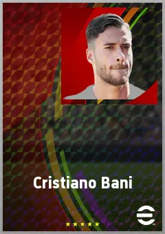 Cristiano Bani eFootball 2026 player card, 67 OVR CMF