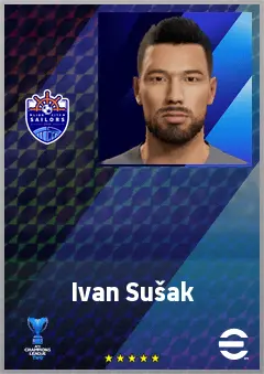 Ivan Sušak eFootball 2026 player card, 71 OVR GK