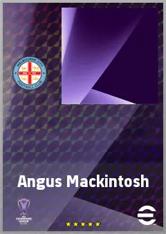 Angus Mackintosh eFootball 2026 player card, 60 OVR CMF