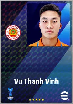 Vu Thanh Vinh eFootball 2026 player card, 63 OVR GK
