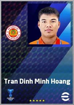Tran Dinh Minh Hoang eFootball 2026 player card, 66 OVR GK