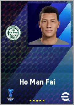 Ho Man Fai eFootball 2026 player card, 66 OVR GK