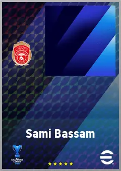 Sami Bassam eFootball 2026 player card, 60 OVR CF