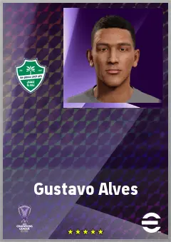 Gustavo Alves eFootball 2026 player card, 61 OVR CB