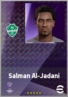 Salman Al-Jadani eFootball 2026 player card, 60 OVR GK