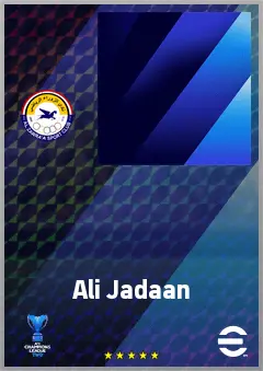 Ali Jadaan eFootball 2026 player card, 60 OVR GK