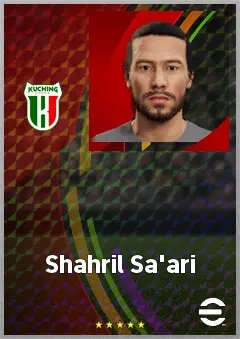 Shahril Sa'ari eFootball 2026 player card, 63 OVR GK