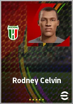 Rodney Celvin eFootball 2026 player card, 65 OVR CB