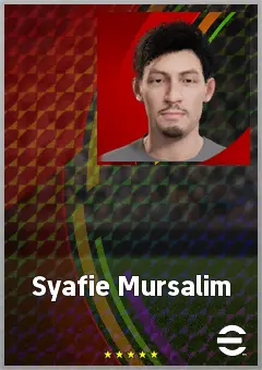 Syafie Mursalim eFootball 2026 player card, 60 OVR GK