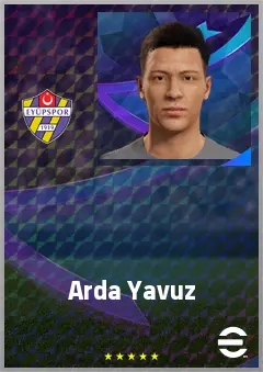 Arda Yavuz eFootball 2026 player card, 60 OVR LB
