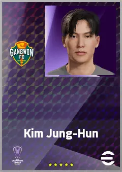 Kim Jung-Hun eFootball 2026 player card, 59 OVR GK