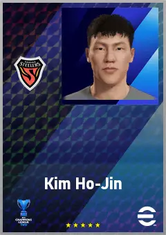 Kim Ho-Jin eFootball 2026 player card, 59 OVR DMF