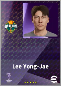 Lee Yong-Jae eFootball 2026 player card, 60 OVR CMF