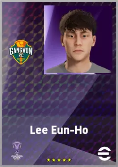 Lee Eun-Ho eFootball 2026 player card, 59 OVR CF