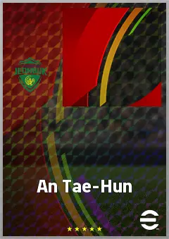An Tae-Hun eFootball 2026 player card, 59 OVR CF