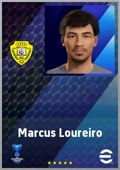 Marcus Loureiro eFootball 2026 player card, 63 OVR DMF