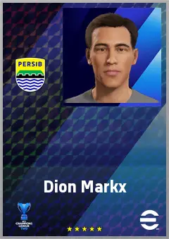 Dion Markx eFootball 2026 player card, 61 OVR CB