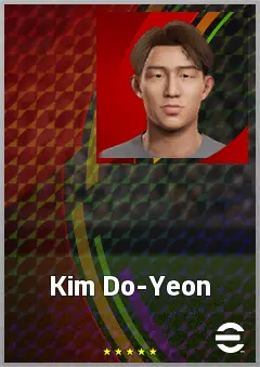 Kim Do-Yeon eFootball 2026 player card, 60 OVR LB