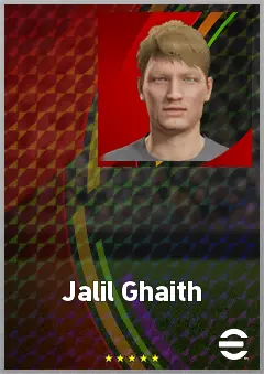Jalil Ghaith eFootball 2026 player card, 56 OVR LB