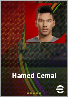 Hamed Cemal eFootball 2026 player card, 56 OVR DMF