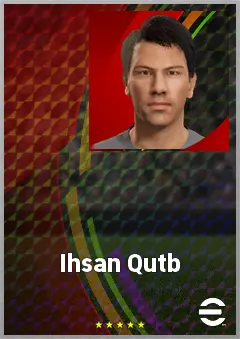 Ihsan Qutb eFootball 2026 player card, 60 OVR GK