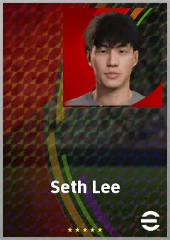 Seth Lee eFootball 2026 player card, 60 OVR GK