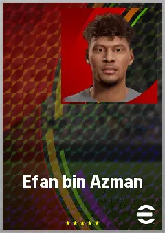 Efan bin Azman eFootball 2026 player card, 60 OVR GK