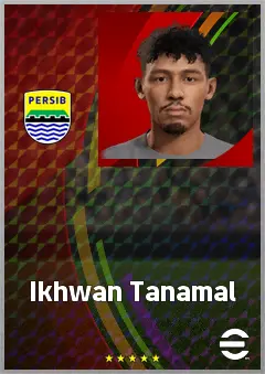 Ikhwan Tanamal eFootball 2026 player card, 63 OVR LWF