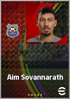 Aim Sovannarath eFootball 2026 player card, 59 OVR GK
