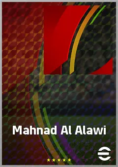 Mahnad Al Alawi eFootball 2026 player card, 61 OVR LB
