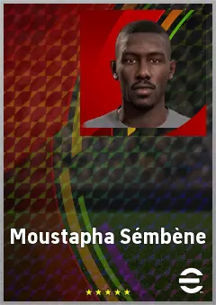 Moustapha Sémbène eFootball 2026 player card, 65 OVR CB