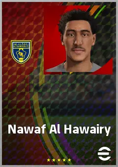 Nawaf Al Hawairy eFootball 2026 player card, 60 OVR CB
