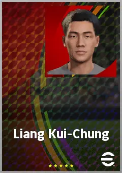 Liang Kui-Chung eFootball 2026 player card, 60 OVR RB