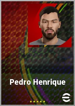 Pedro Henrique eFootball 2026 player card, 68 OVR RWF