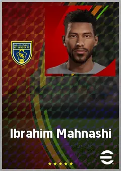 Ibrahim Mahnashi eFootball 2026 player card, 68 OVR DMF