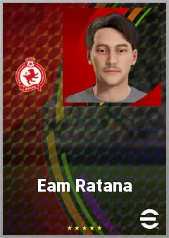 Eam Ratana eFootball 2026 player card, 63 OVR LB