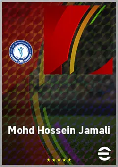 Mohd Hossein Jamali eFootball 2026 player card, 55 OVR DMF