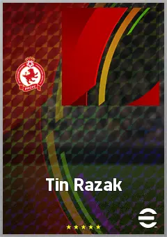 Tin Razak eFootball 2026 player card, 52 OVR GK