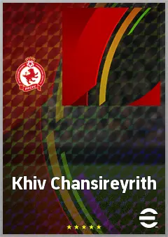 Khiv Chansireyrith eFootball 2026 player card, 59 OVR CB