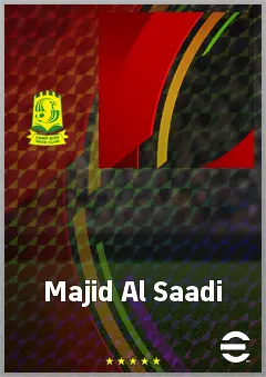 Majid Al Saadi eFootball 2026 player card, 62 OVR CB