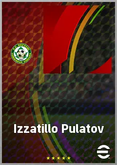 Izzatillo Pulatov eFootball 2026 player card, 66 OVR RB
